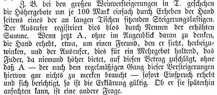 Isay, Die Willenserklärung im Thatbestande des Rechtsgeschäfts nach dem Bürgerl Gesetzbuch f d Deutsche Reich